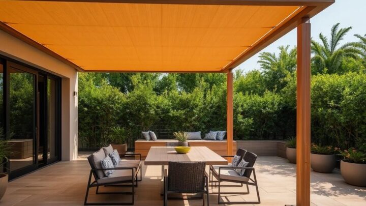 Terrassen Lamellendach selber bauen – DIY Anleitung
