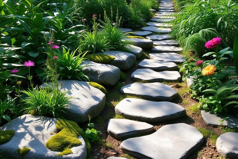 Trittsteine selber machen – DIY Gartendeko für zuhause
