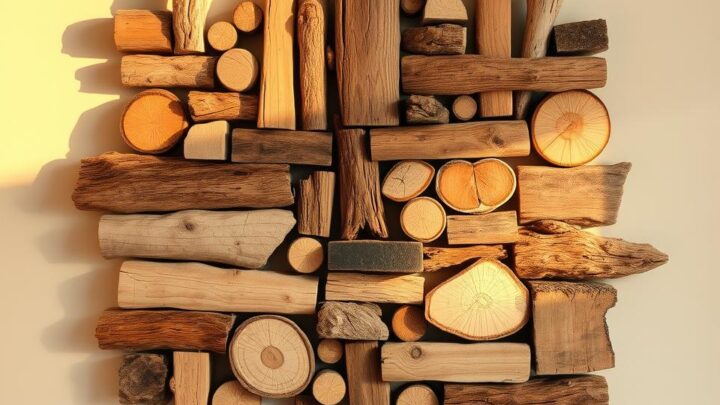 Wanddeko aus Holz selber machen – DIY Wohnideen