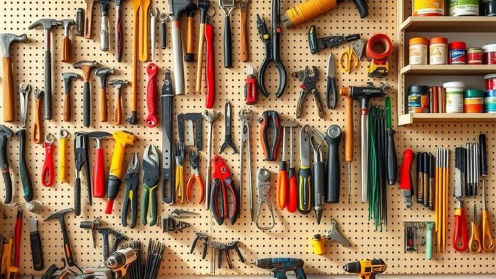 Werkzeugwand selber machen – DIY Anleitung für Heimwerker