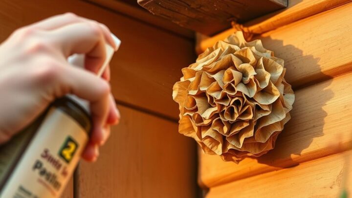 Wespennest selbst entfernen Hausmittel – Tipps & Tricks