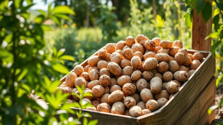 Wie lange halten Kartoffeln aus dem Garten haltbar