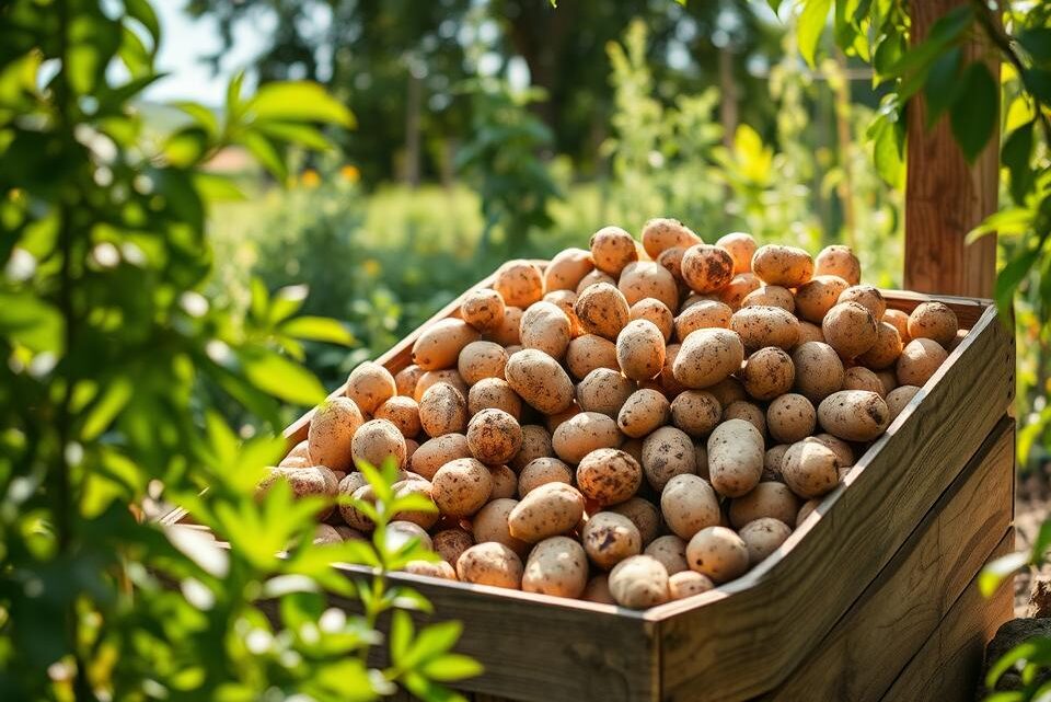 Wie lange halten Kartoffeln aus dem Garten haltbar