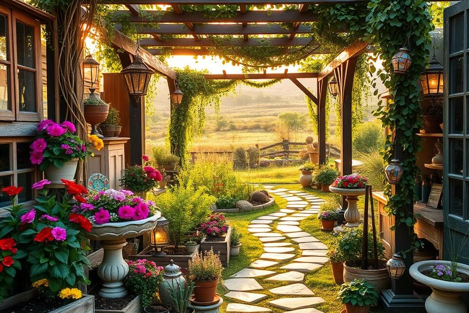 Kreative Garten Idee Dekoration für Ihr Outdoor-Paradies