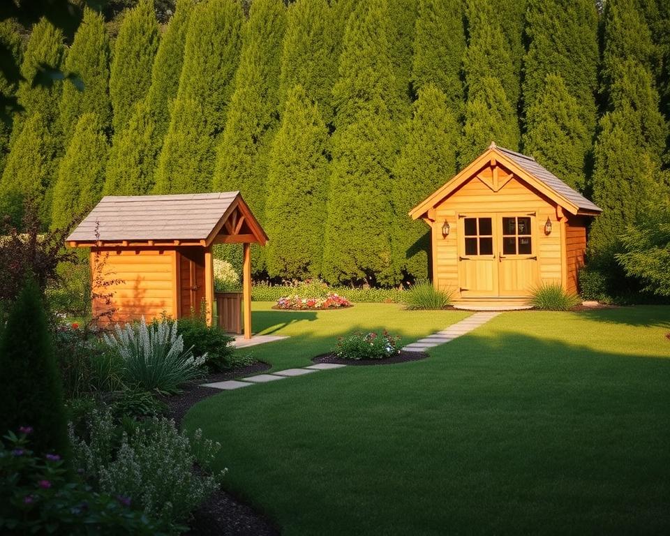 Gartenhaus Standort planen