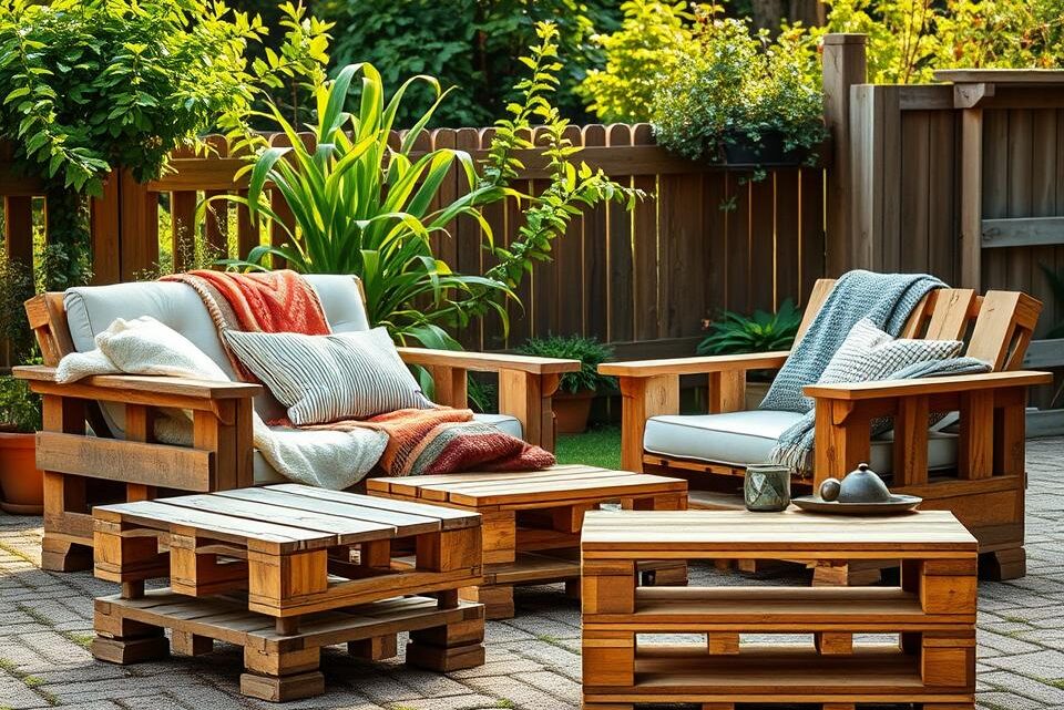 Palettenmöbel für den Garten bauen – DIY Anleitung