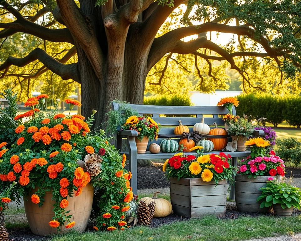 Saisonale Garten Dekoration