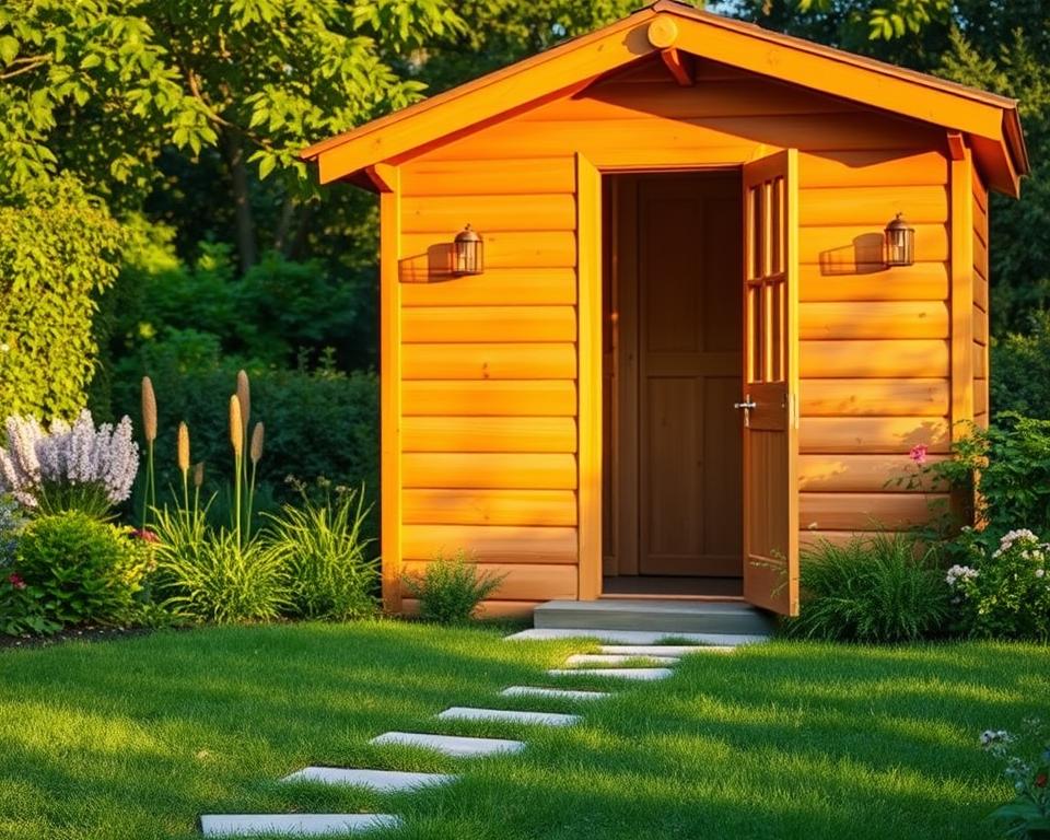 Anstrich Gartenhaus Schutz