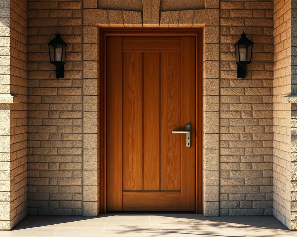 Blockhaustür Ausrichtung