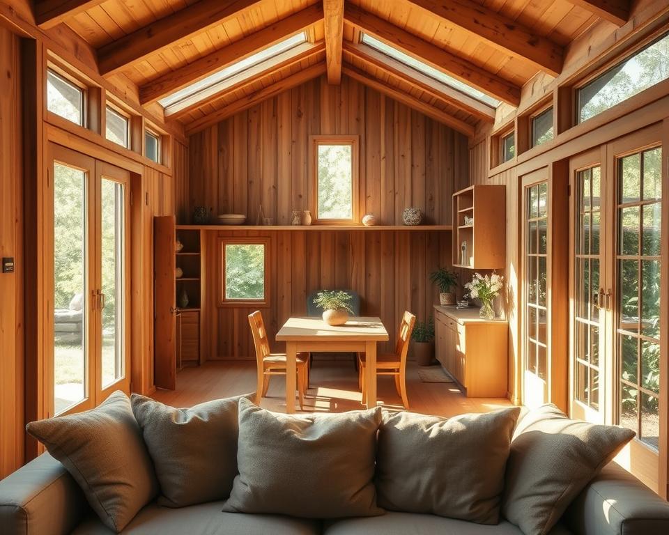 Innenraumgestaltung Gartenhaus