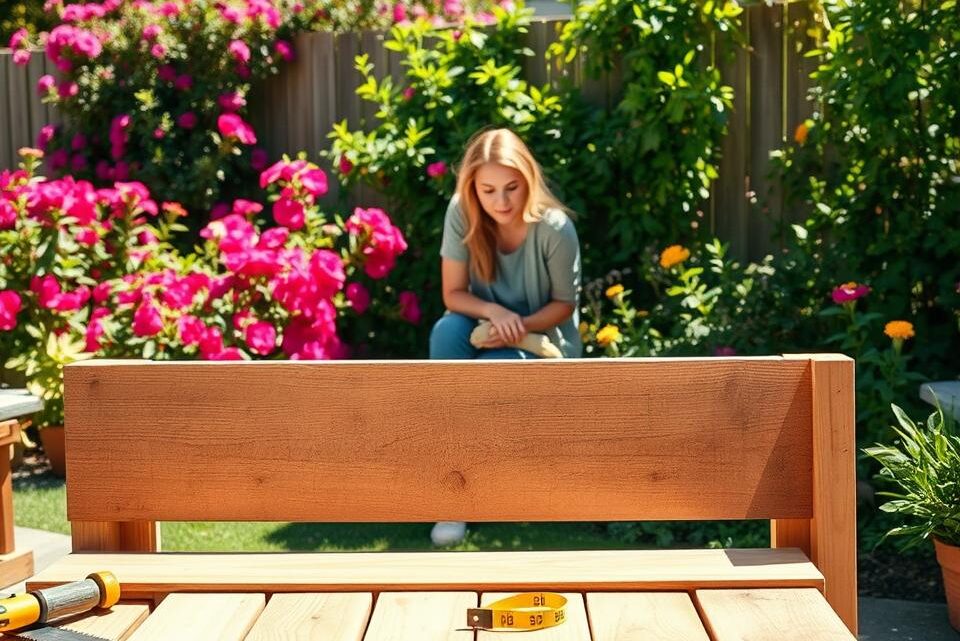 Gartenbank selber bauen: Anleitung für Anfänger