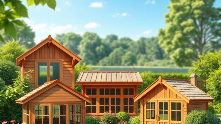 Gartenhaus Dacharten im Vergleich: Ihr Ratgeber