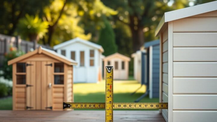 Gartenhaus Wandstärken im Vergleich