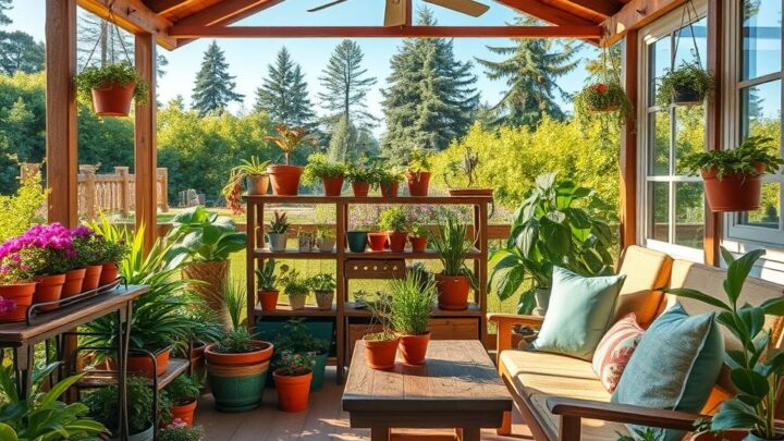 Gartenhaus schön einrichten: Tipps & Ideen