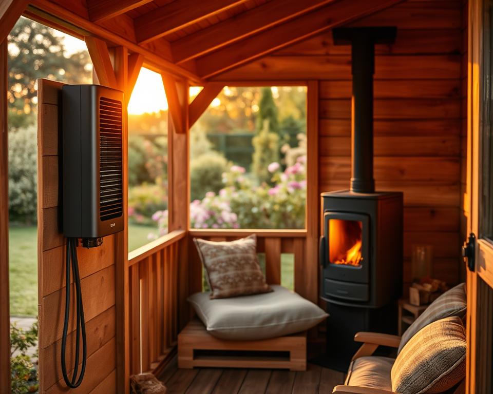Heizlösungen für Gartenhaus