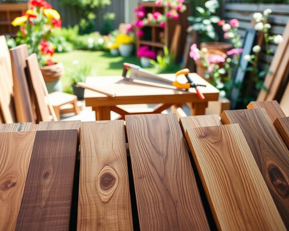 Holzarten für Gartenmöbel Holzarten für Gartenmöbel