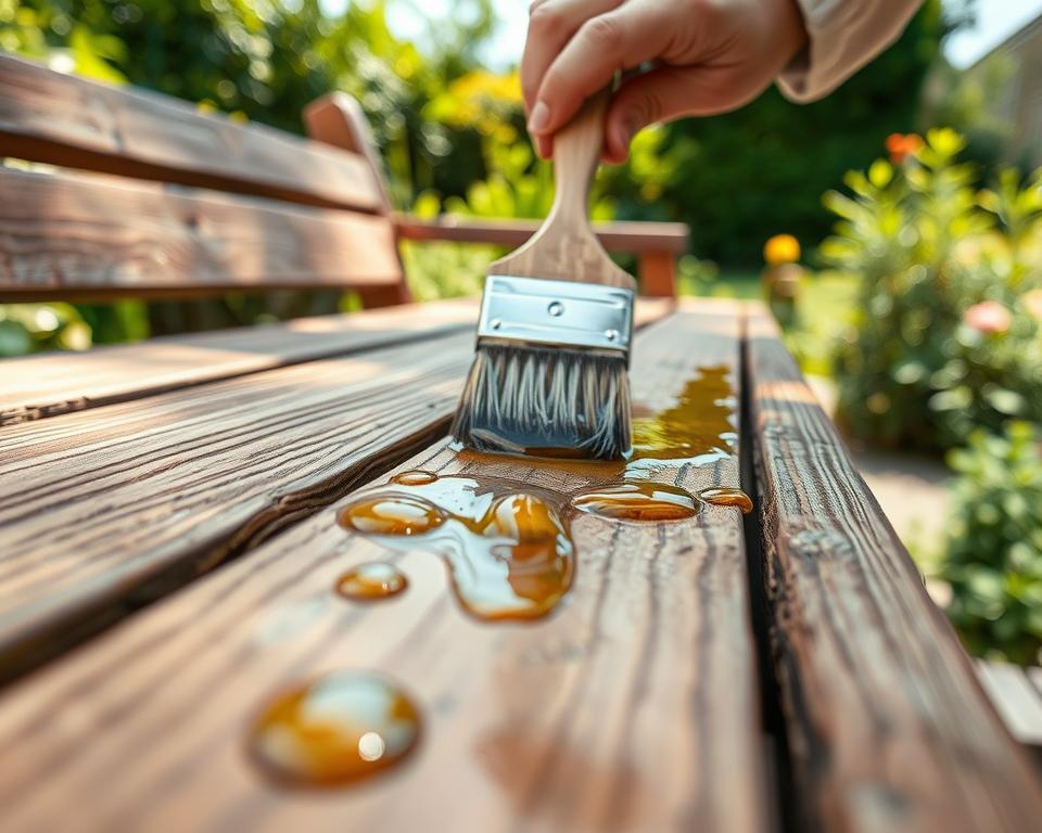 Holzschutz Gartenmöbel Oberflächenbehandlung Holzschutz Gartenmöbel Oberflächenbehandlung