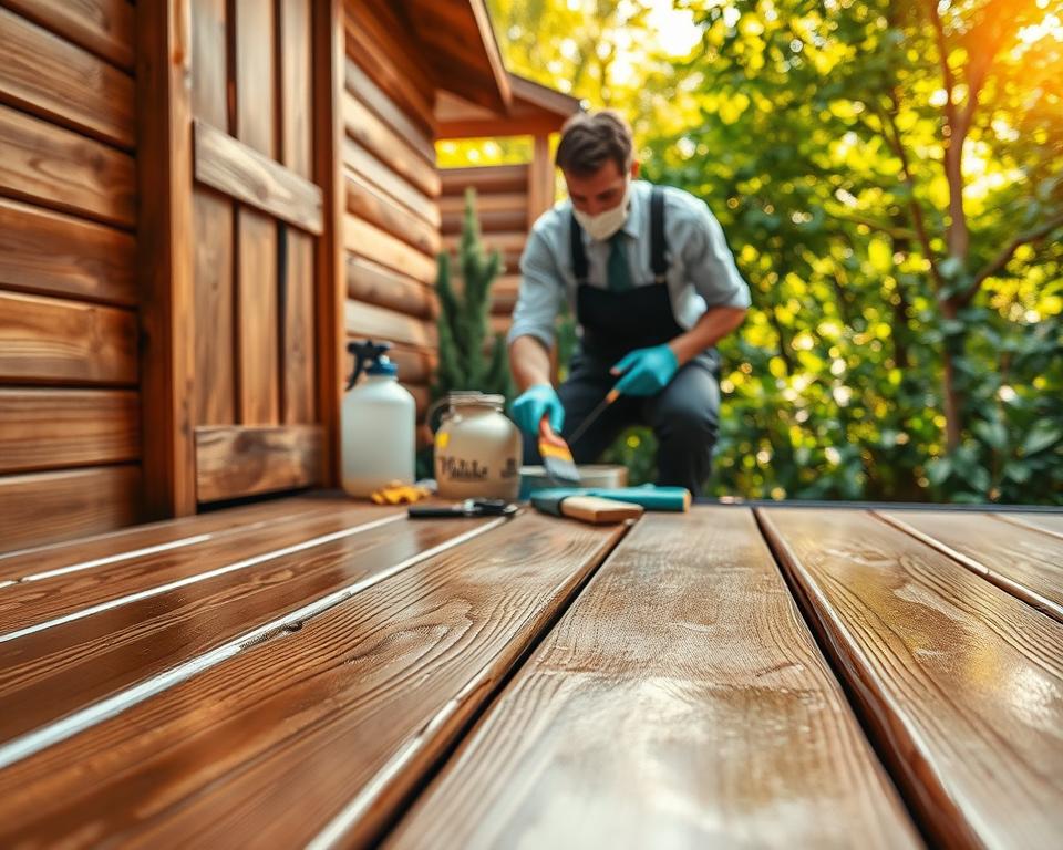 Holzschutz gegen Pilzbefall