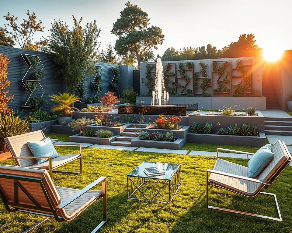 Moderner Garten Gestaltung