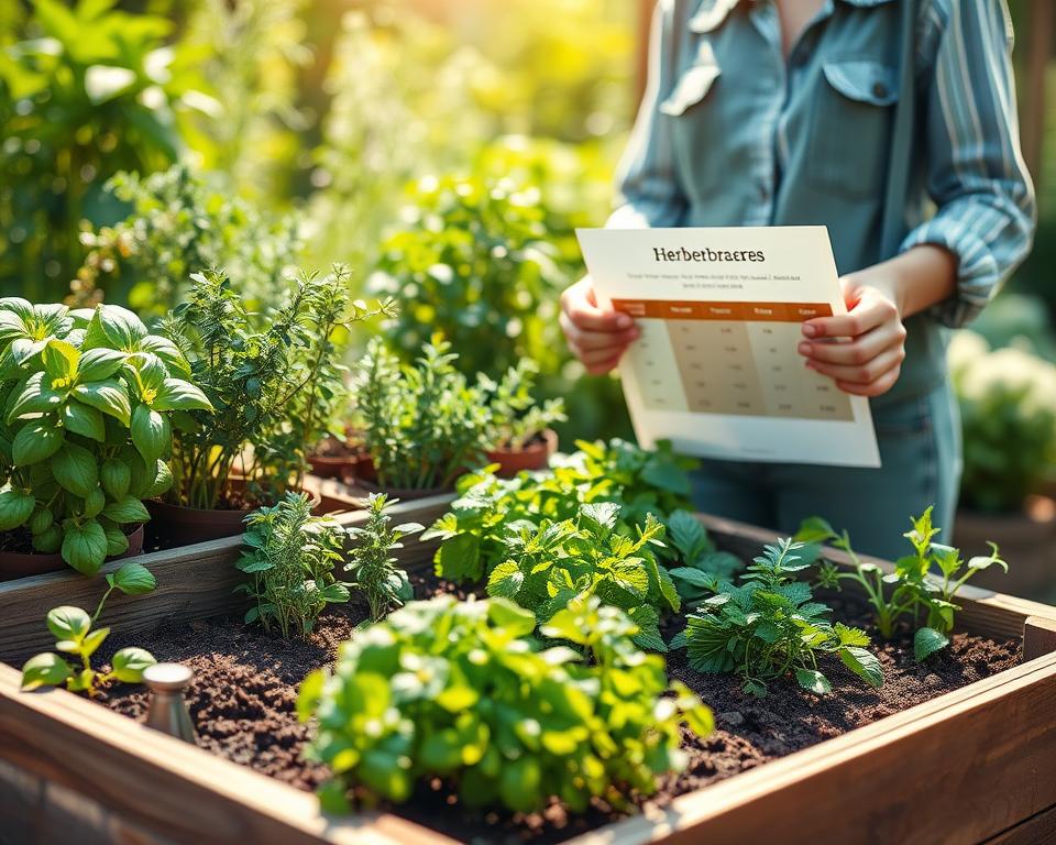 Nährstoffbedarf der Kräuter