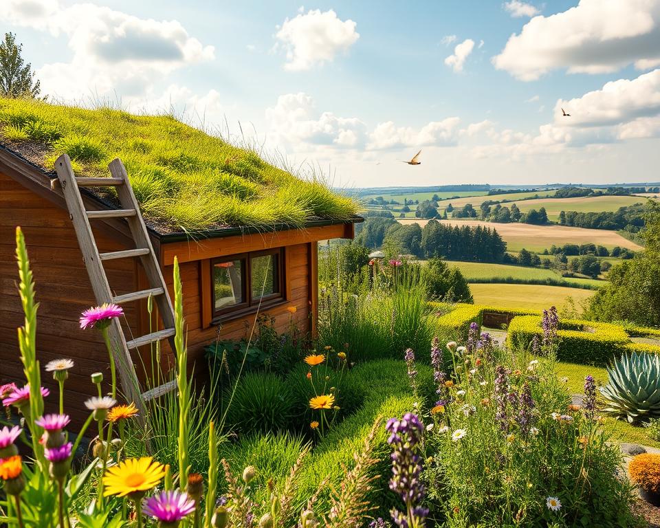 Praktische Umsetzung Dachbegrünung