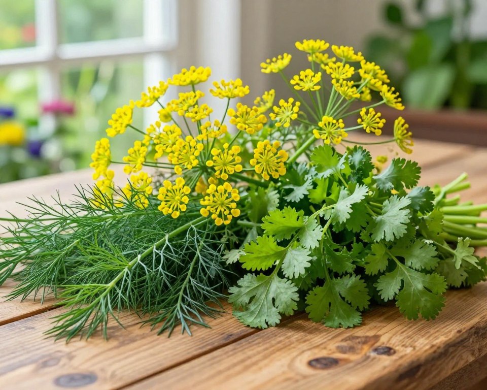 Apiaceae-Familie Kräuter