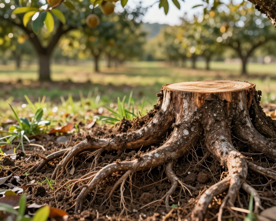 Baumscheibe und Wurzelbereich bestimmen