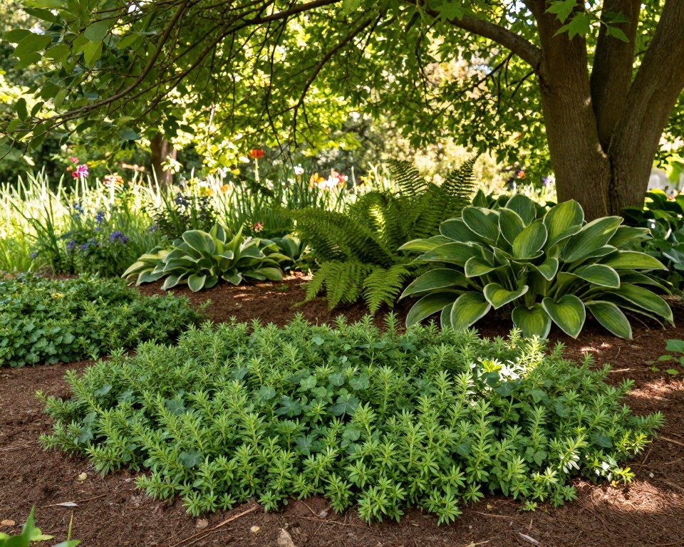 Bodendecker Schattenarten