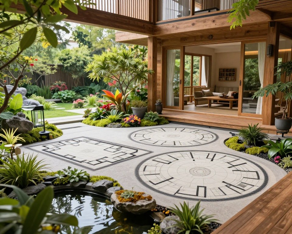 Feng Shui Gartenhaus Grundrissformen