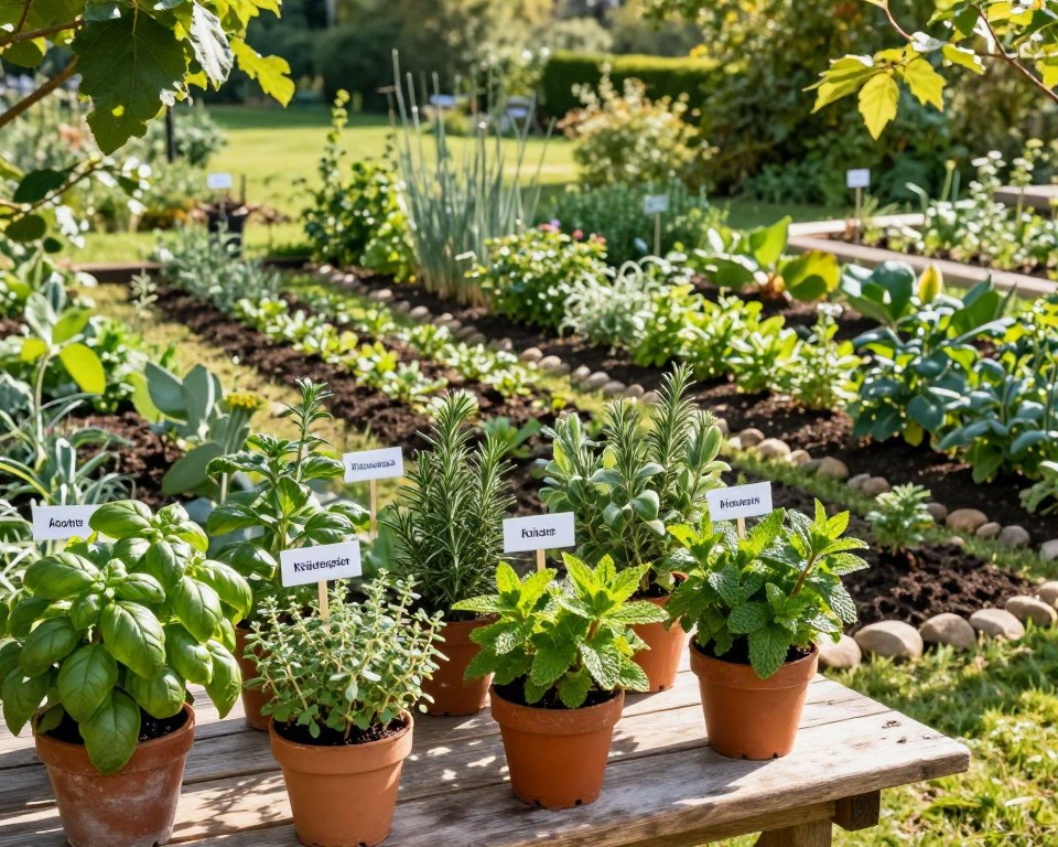Kräutergarten Planung
