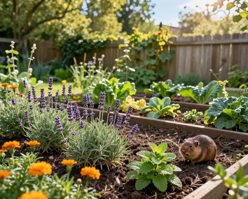 Natürliche Wühlmausabwehr im Garten