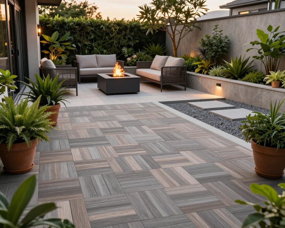 Terrassenbelag modern