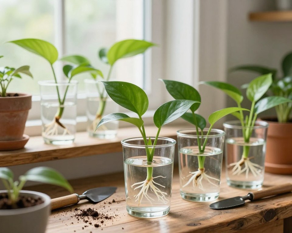 Vermehrung Zimmerpflanzen Stecklingsvermehrung