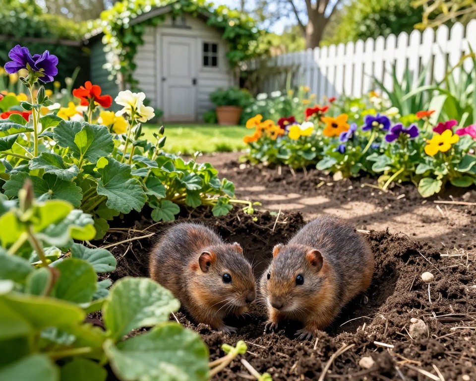 Wühlmäuse im Garten