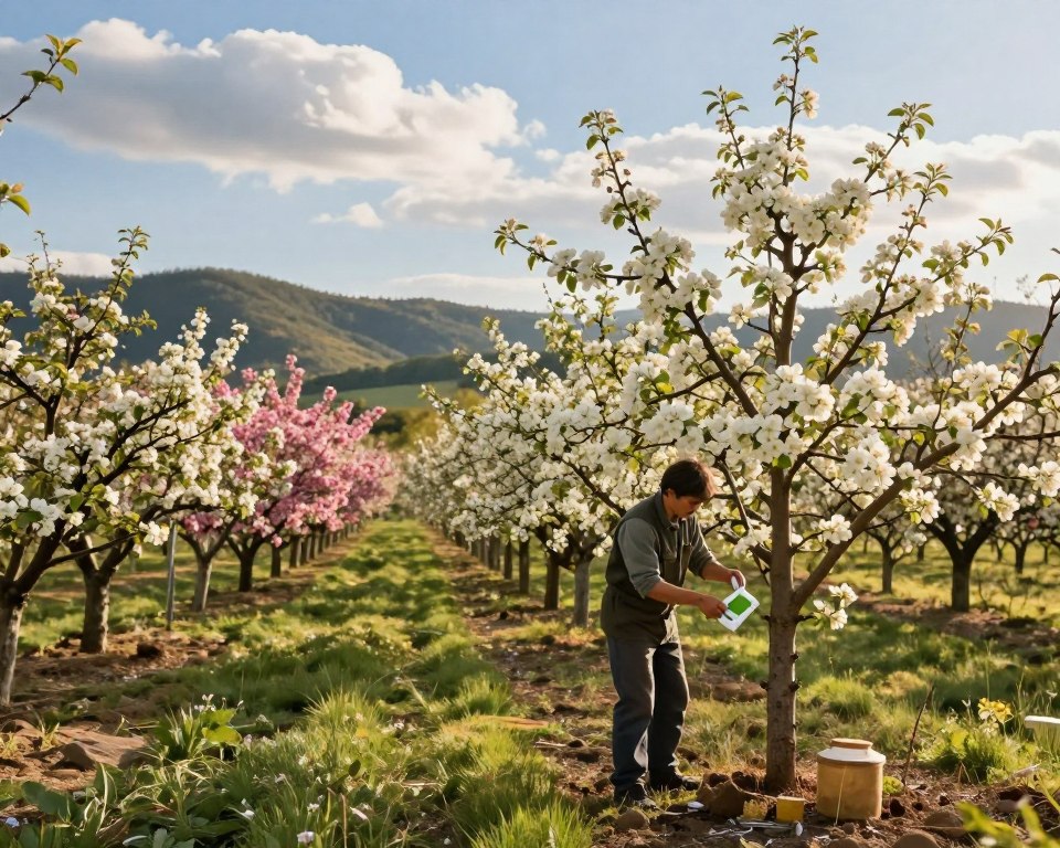 Zeitpunkt für Düngung von Obstbäumen