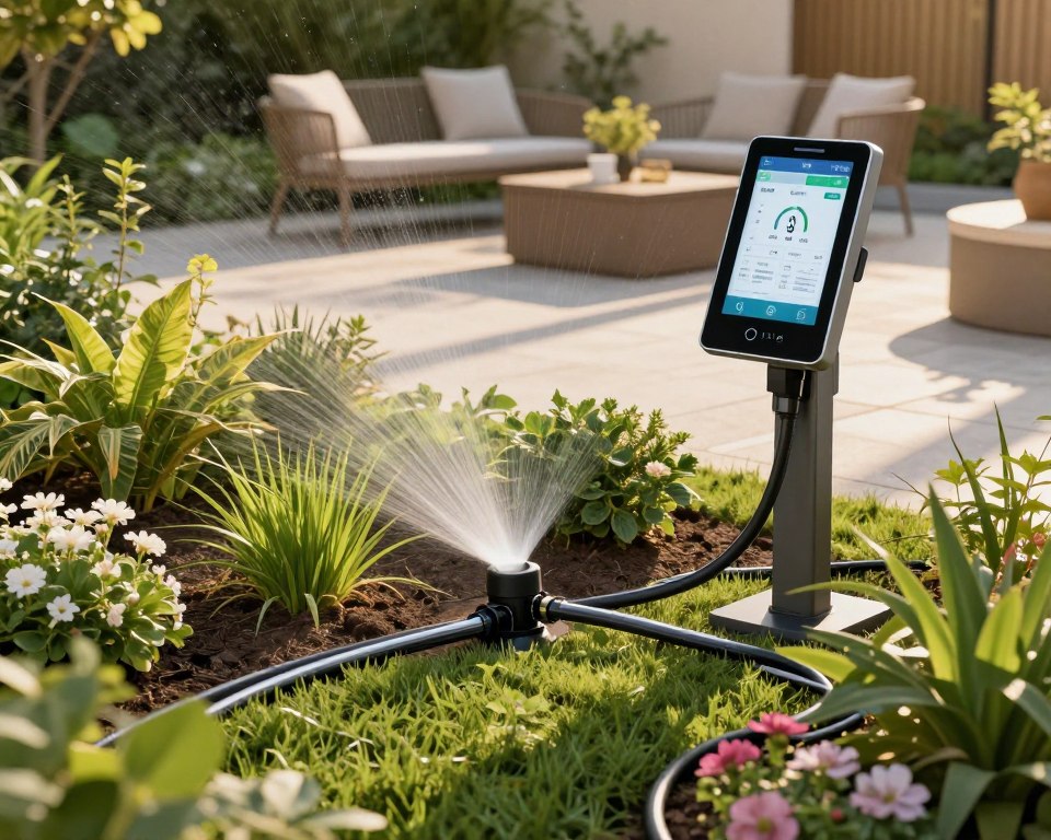 automatische Bewässerung Garten