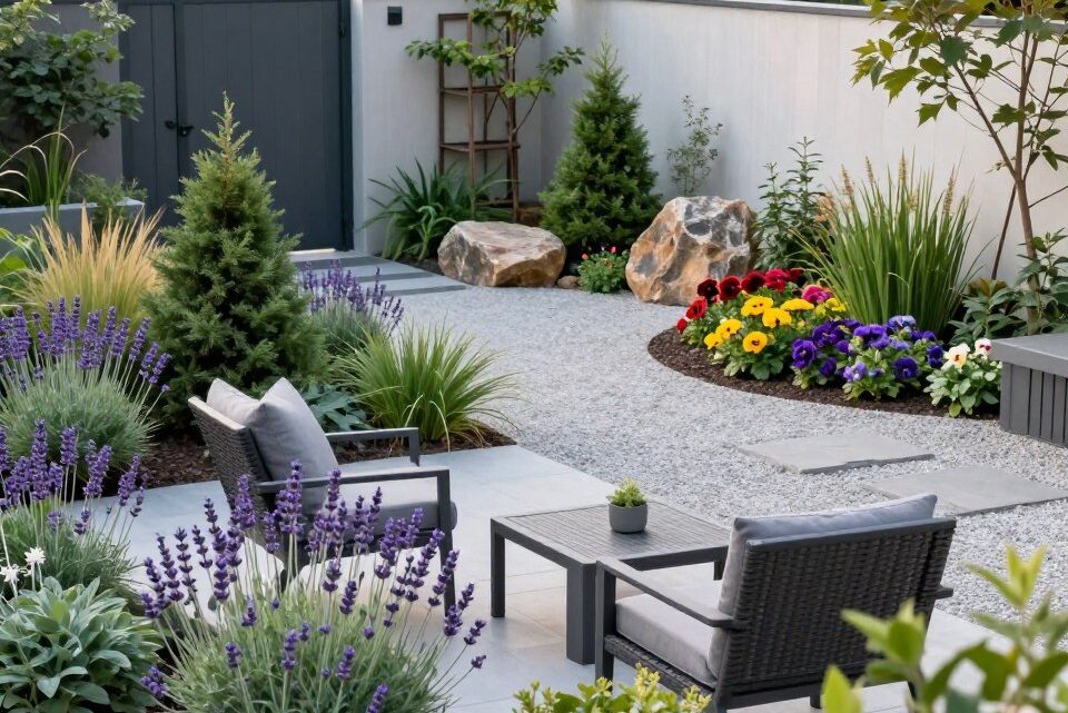 Pflegeleichter Garten: Moderne Gestaltungstipps