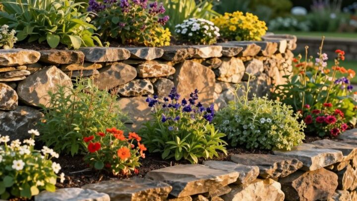 Natursteinmauer bepflanzen – So geht’s