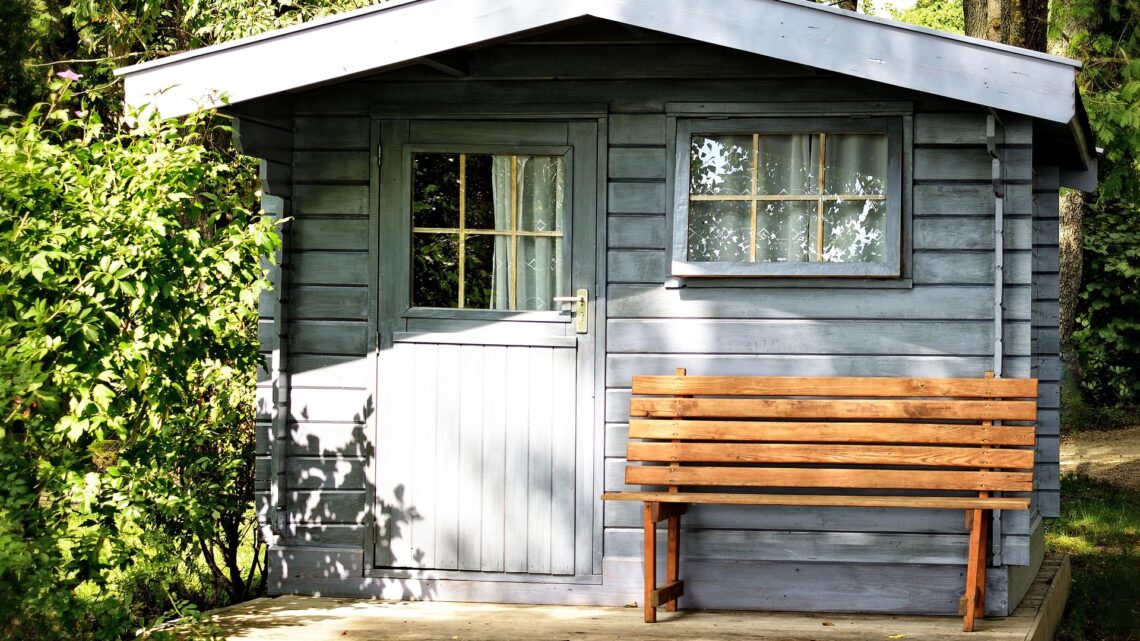 Anregungen zur modernen Gartengestaltung inklusive Gartenhaus