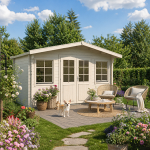 26% reduziert! 4 × 3 m | Gartenlounge Daniel 44 | Satteldach | winterfest Unkategorisiert online kaufen