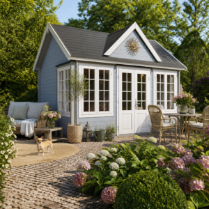 26% reduziert! 4 × 3 m | Gartenlounge Teehaus Windsor 28 Unkategorisiert online kaufen