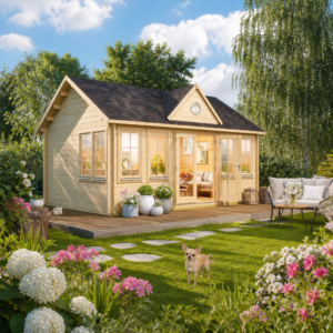 26% reduziert! 5 × 4 m | Gartenlounge Teehaus Leeds 44 | winterfest Unkategorisiert online kaufen