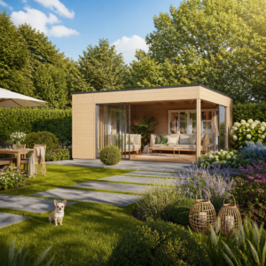 26% reduziert! 5 × 5 m | Gartenlounge Q-BIC Alu 44 F | Glas-Schiebetür Unkategorisiert online kaufen