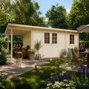 26% reduziert! 6 × 3 m | Gartenlounge Carin 44 B +SD | modern | Schleppdach | winterfest Unkategorisiert online kaufen