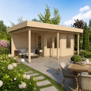 26% reduziert! 6 × 4 m | Gartenlounge Nora 44 G Klassik | modern | winterfest Unkategorisiert online kaufen