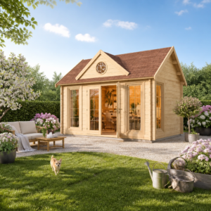 26% reduziert! 6 × 4 m | Gartenlounge Teehaus Glasgow 44 A | klassisch | winterfest Unkategorisiert online kaufen