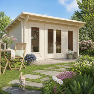 26% reduziert! 5 × 4 m | Gartenlounge Jacob 90 E | modern | Pultdach | winterfest Unkategorisiert online kaufen