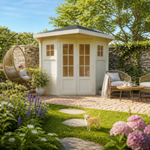 26% reduziert! 2 × 2 m | 5-Eck Gartenlounge Evelyn 1A Unkategorisiert online kaufen