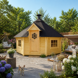 26% reduziert! 5 × 5 m | 8-Eck Grillkota Lasse 17,0m² DeLu Unkategorisiert online kaufen
