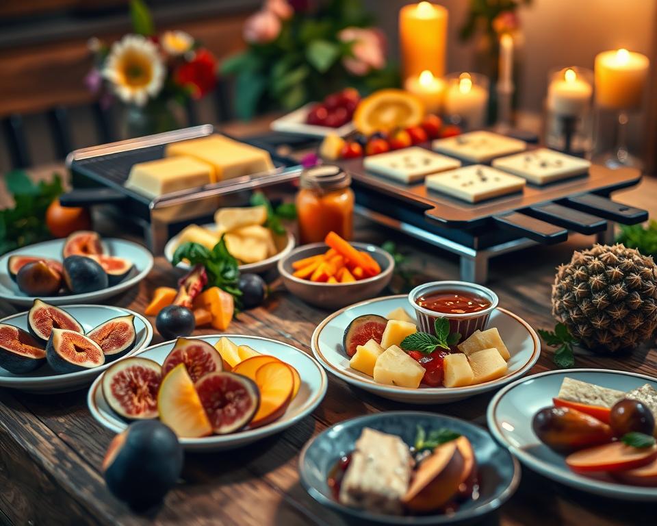 Fruchtige und ausgefallene Kombinationen für dein Raclette